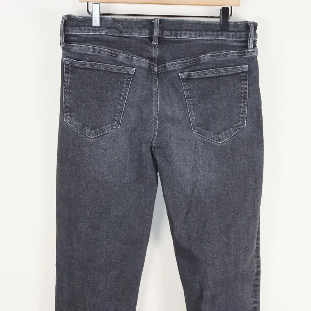 Banana Republic Slim Watershed Mill Valley Denim Black Jeans Mens Sz 34 x 34